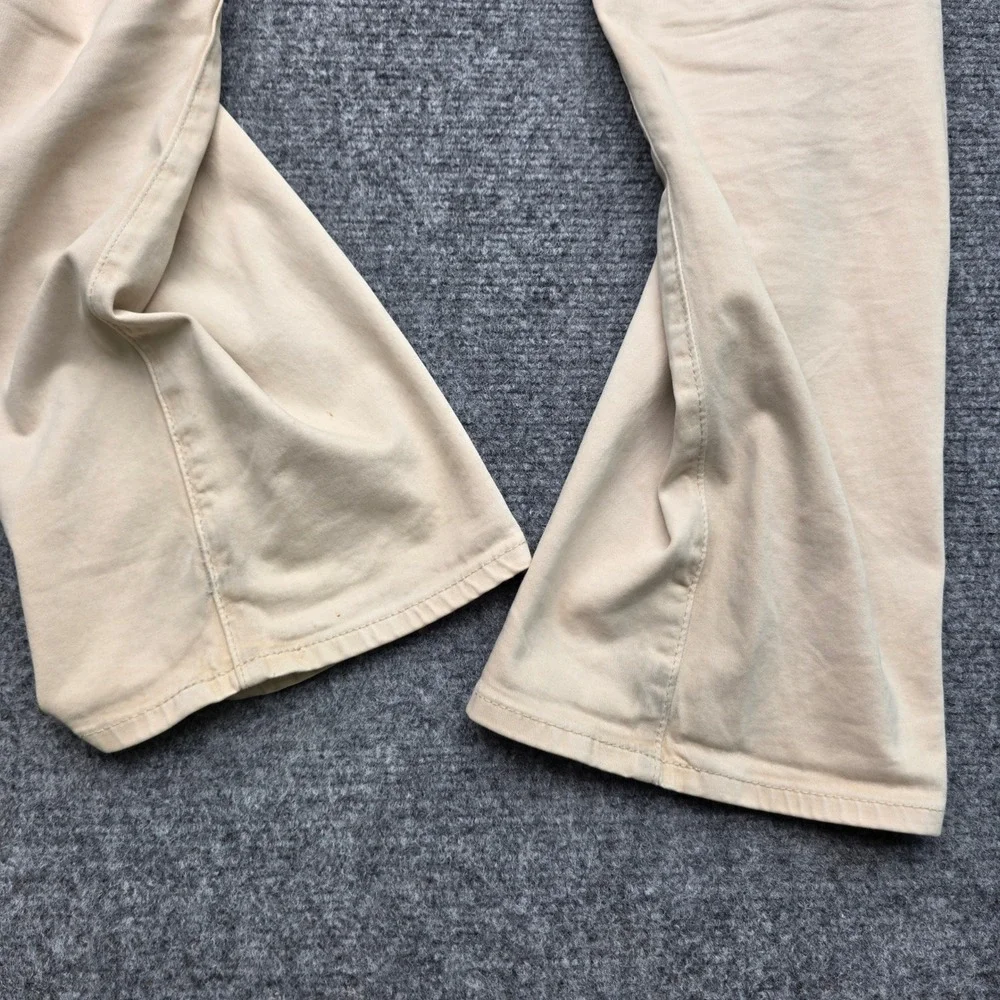AG Adriano Goldschmied The Graduate Tailored Leg Pants Mens 31x32 Tan Khaki